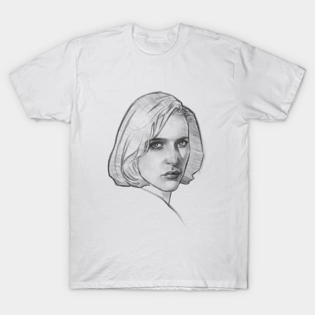 Dana Scully T-Shirt by korobovart